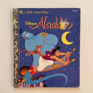 Disney Aladdin A Little Golden Book- Vintage 1992